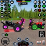 tractor driving tractor games android application logo